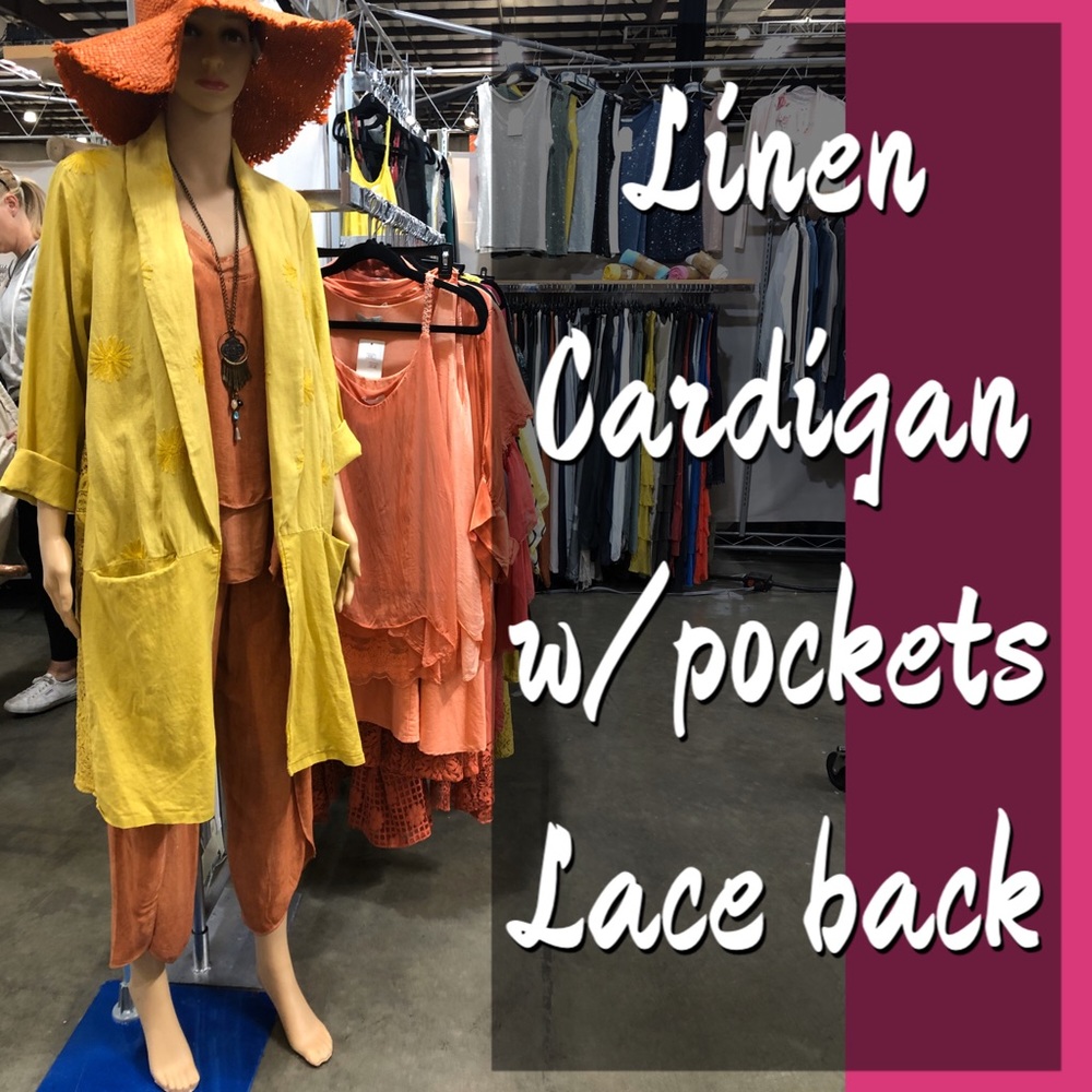 Linen Cardigan